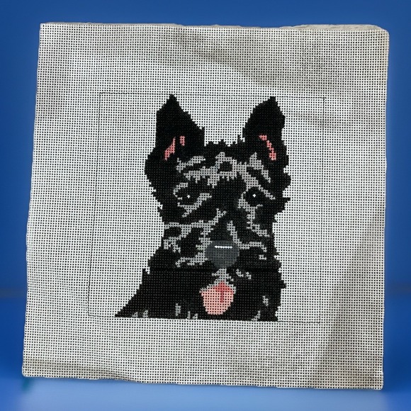 Cat’s Cradle Other - Cat's Cradle Handpainted Needlepoint Canvas Scottie Dog Aberdeen Scotch Terrier‎